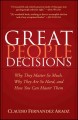 Go to record Great people decisions : why they matter so much, why they...